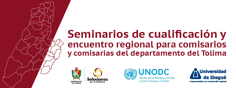 Unodc y la Gobernación, con el apoyo académico de la Universidad de Ibagué, firmaron un convenio de cooperación en búsqueda de aunar esfuerzos.