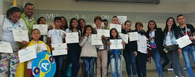 El programa Ondas Tolima participó, del 25 al 27 de julio, en el Encuentro Regional Yo amo la ciencia 2018, que se celebró en Manizales (Caldas).