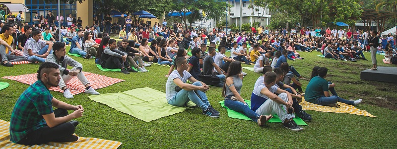 Los nuevos integrantes de la familia Unibagué llegaron para recorrer su nueva casa, en una jornada de colorido, música, demostraciones deportivas y calor humano.